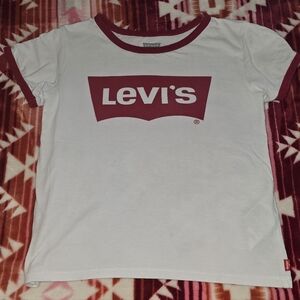 Levi’s Logo Ringer Tee Youth Medium 10–12